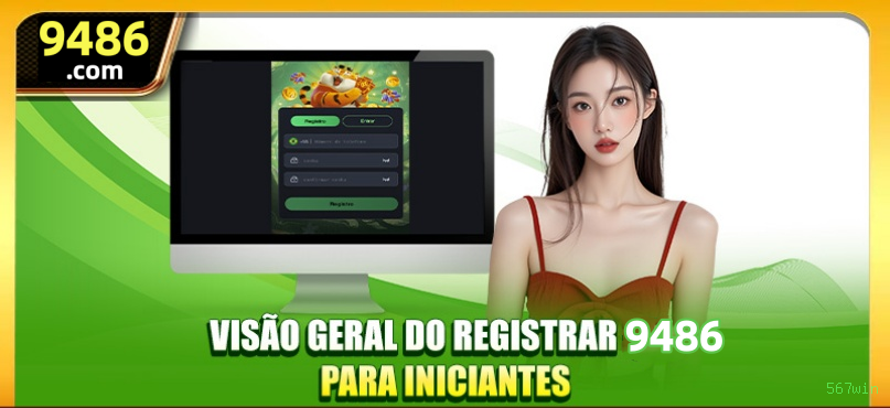 Imagem promocional do login da 567win